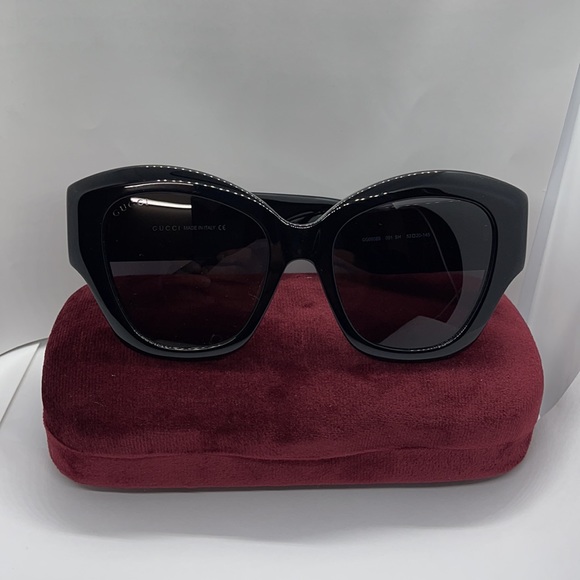 SALE!!! Brand New Auth Latest style Gucci GG0808S Black/Gr - Picture 10 of 12